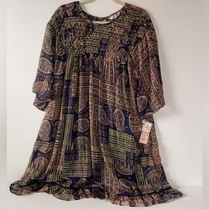 Nanette Lepore Bohemian shift dress size 10